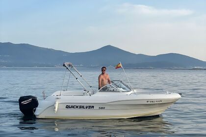 Alquiler Lancha Quicksilver 580 Portosín