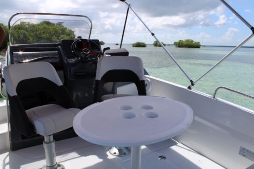 Motorboat Beneteau flyer 6.6 Sundeck boat plan