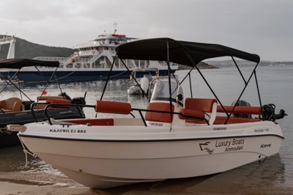 Hyra båt Båt utan licens  Karel White Paxos 170 Ammouliani