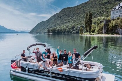 Miete Motorboot Smoker Craft Inc Sylvan Mirage Cruise Aix-les-Bains