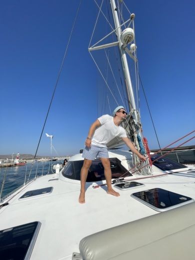 Gouves Catamaran Nautitech 47 alt tag text