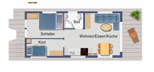 Houseboat Mein Hausboot waterhouse HB05/11,5/4,5C boat plan