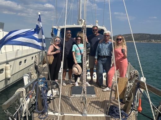 Atene Sailboat ATLANTIC 70 custom line alt tag text