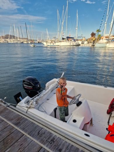 Лас-Пальмас-де-Гран-Канария Motorboat Quicksilver 440 alt tag text