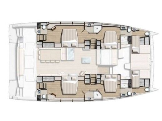 Catamaran  Bali 5.4 boat plan
