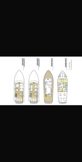 Motor Yacht Canados Canados 90' boat plan