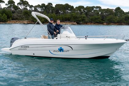 Miete Motorboot Pacific Craft Open 625 Golfe Juan