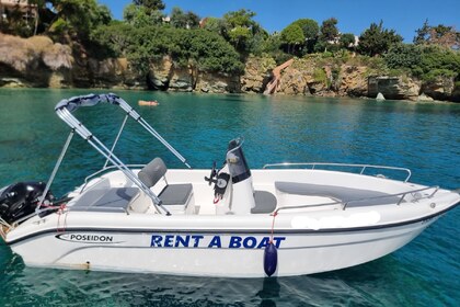 Hire Boat without licence  Poseidon 185 Agia Pelagia