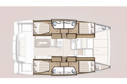 Location Catamaran  Bali 4.2 Lefkada
