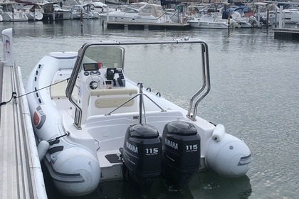 Location Semi-rigide ⭐️PROMO* SELVA semi 8 m bi-moteur Selva d Carnon