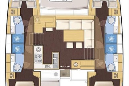 Location Catamaran Lagoon Lagoon 450 Saint Vincent et les Grenadines