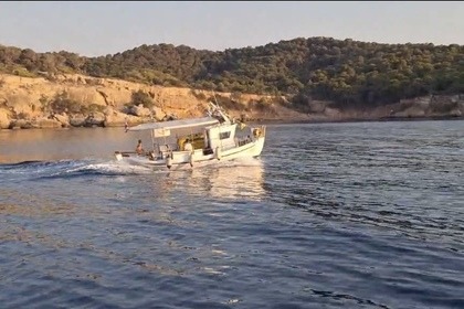 Charter Motorboat Marnezos fishing and boat trips Spetses 1996 Spetses