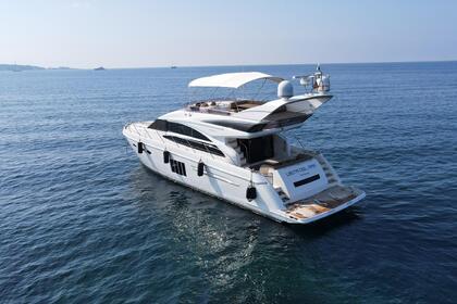 Miete Motoryacht Princess 64 fly Golfe Juan