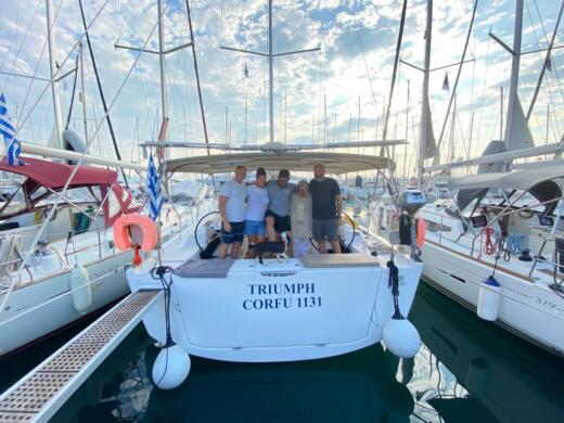 Corfù Sailboat Dufour Dufour 430 alt tag text