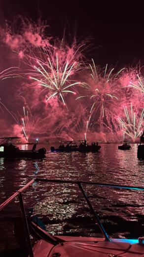 Motorboat Four Winns Sundowner 285 Boot Grundriss