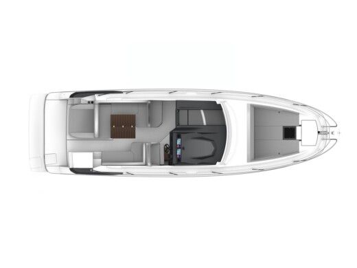 Motorboat Beneteau Gran Turismo 36 Boot Grundriss