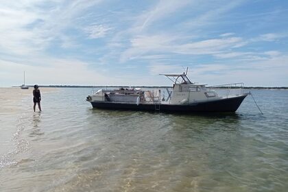 Location Bateau à moteur Debord Chaland pinasse Arcachon