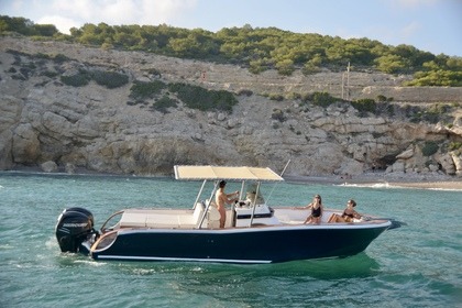 Verhuur Motorboot Blackpeper Tenderfish 28 Maó