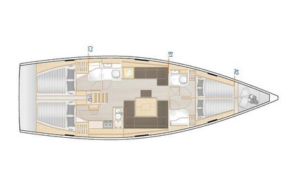 Rental Sailboat  Hanse 458 Marmaris