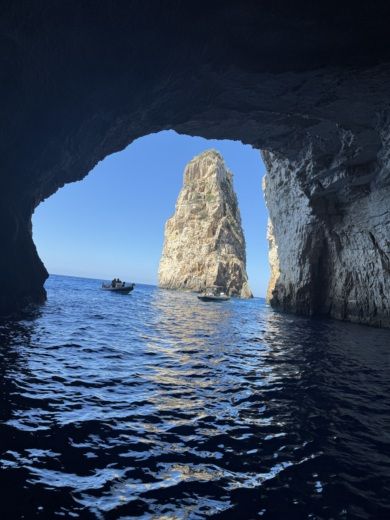 Corfou Motorboat Saxdor GTO320 alt tag text