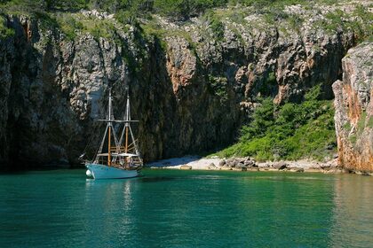 Miete Motorboot Custom Built Vintage Cruiser Crikvenica