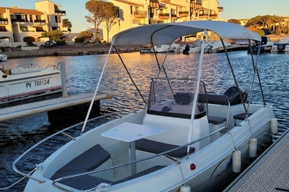 Rental Motorboat Pacific Craft Open 500 Le Barcarès