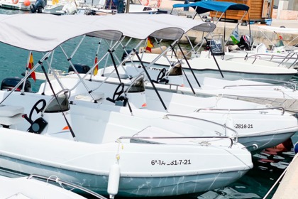 Location Bateau sans permis  voraz 450 open L'Ametlla de Mar