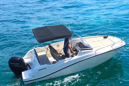 Miete Motorboot Quicksilver 605 Sundeck Split