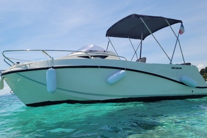 Miete Motorboot Quicksilver Activ 505 Cabin Cannes