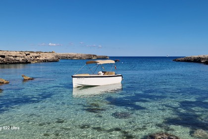 Charter Boat without licence  Polyester Yatch Marion 510 Menorca