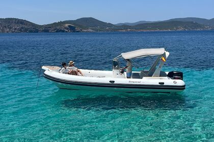 Hyra båt RIB-båt Capelli Tempest 7.5 Santa Eulalia del Río