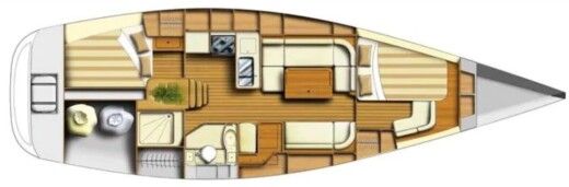 Sailboat DUFOUR YATCHS DUFOUR 40 boat plan