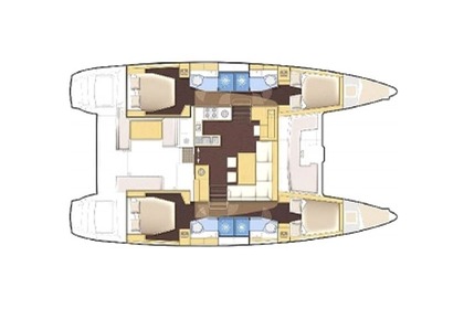 Location Catamaran Lagoon Lagoon 450 Saint Vincent et les Grenadines