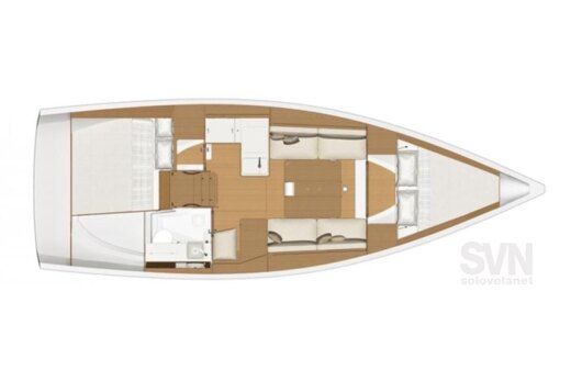 Sailboat Dufour Dufour 350 Gl boat plan