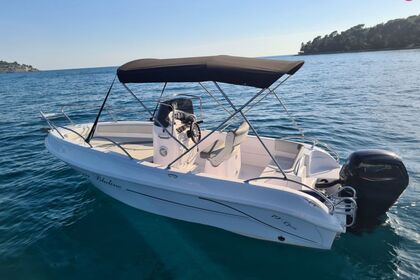 Rental Motorboat Blumax S.R.L. Bluline 19 Open Bakarac