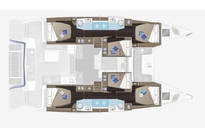 Location Catamaran  Lagoon 51 Athènes