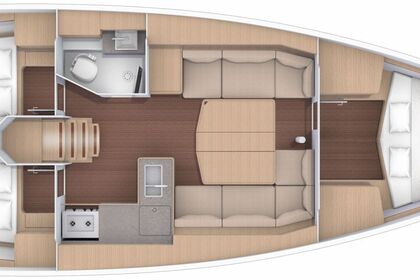 Hire Sailboat Dufour Dufour 390 Ajaccio