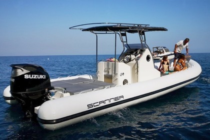 Чартер RIB (надувная моторная лодка) Scanner 870 D Салерно