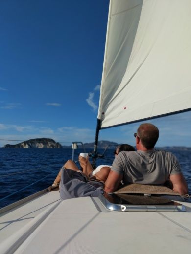 Sailboat Dufour 385 Planimetria della barca