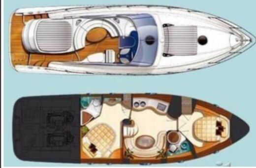 Motorboat Gobbi Gobbi atlantis 47 Plano del barco