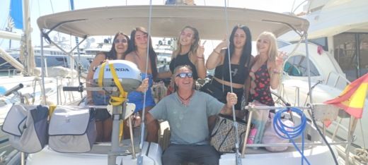 Ibiza Sailboat Beneteau 50 alt tag text