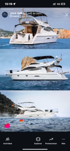 Motorboat ASTILLEROS DOQUEVE Majestic 46 boat plan