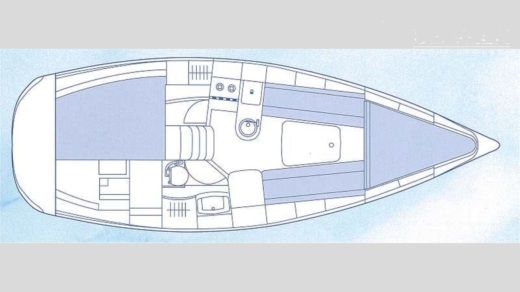 Sailboat Etap 30i boat plan