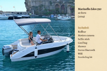 Чартер лодки без лицензии  Marinello EDEN 590 Майори