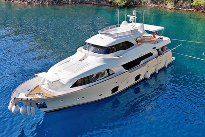 Miete Motorboot Ferretti Navetta 26 Göcek