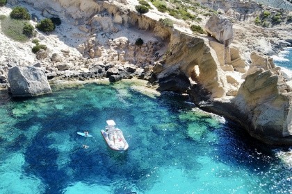 Location Semi-rigide Capelli 3 horas: Excursión en lancha a Atlantis y es Vedrá Sant Antoni de Portmany