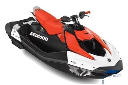 Hyra båt Jetski Seadoo Spark Trixx 3up Wilkasy