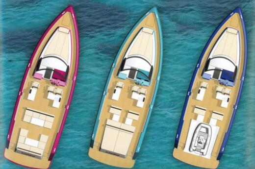 Motorboat Fjord 52 boat plan