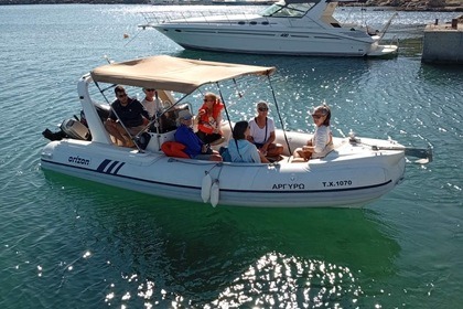 Czarter Ponton RIB Orizon 600 Kissamos Port