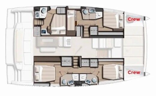 Catamaran Bali - Catana BALI 4.4 boat plan